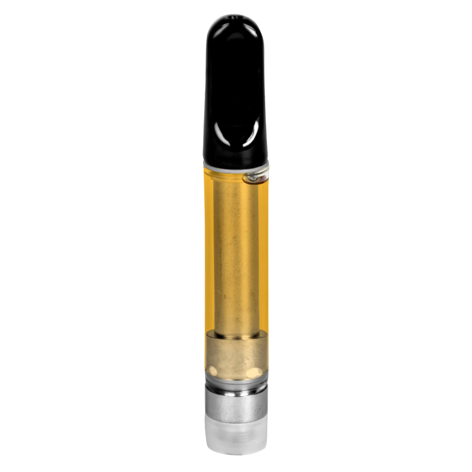 1.5mL 510 Push Top Black Tip Vape Cartridge - Image 2
