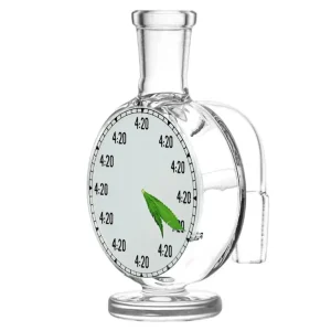 420 Pulsar Timepiece Glass Ash Catcher - 4in