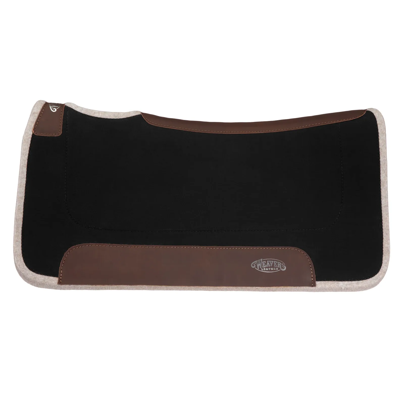 All Purpose Contoured Wool Blend Felt Saddle Pad - Image 2