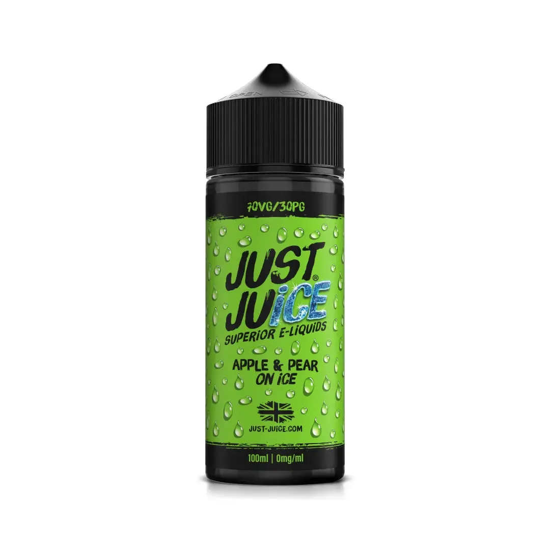 Apple & Pear on Ice 100ml Shortfill E-Liquid by Just Juice