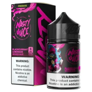 Blackcurrant Lemonade - 3mg - Wicked Haze - Nasty Juice - 60ml