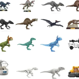 Blokees Jurassic World Terra Lavender Blind Box Figure Kit 12