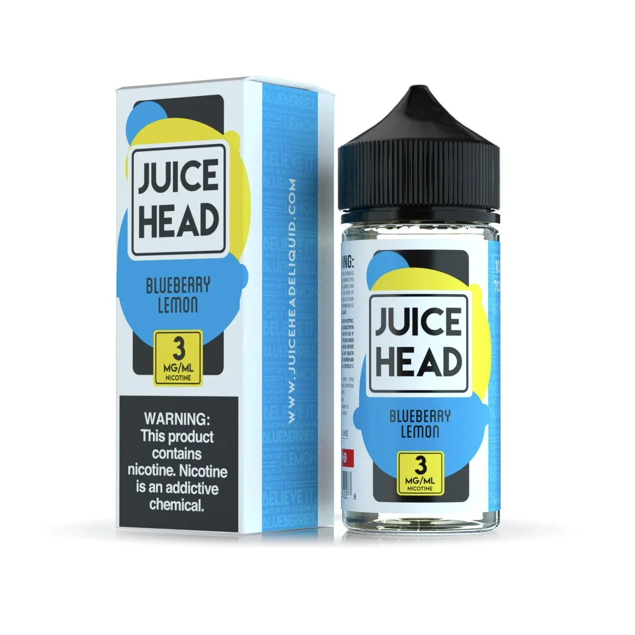 BLUEBERRY LEMON - JUICE HEAD E-LIQUID - 100ML