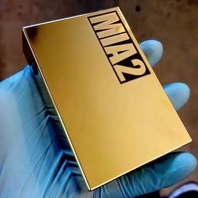 BMI - THE MIA2 BOX MOD (Brass w//18K Inner Plate) - Image 2