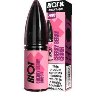 Cherry berry crush Riot X e-liquid 10ml