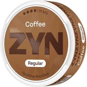 Coffee ZYN regular nicotine pouches 21 pack