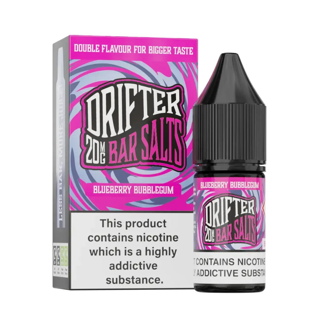 Drifter Bar Salts Blueberry Bubblegum Nic Salt - Image 2