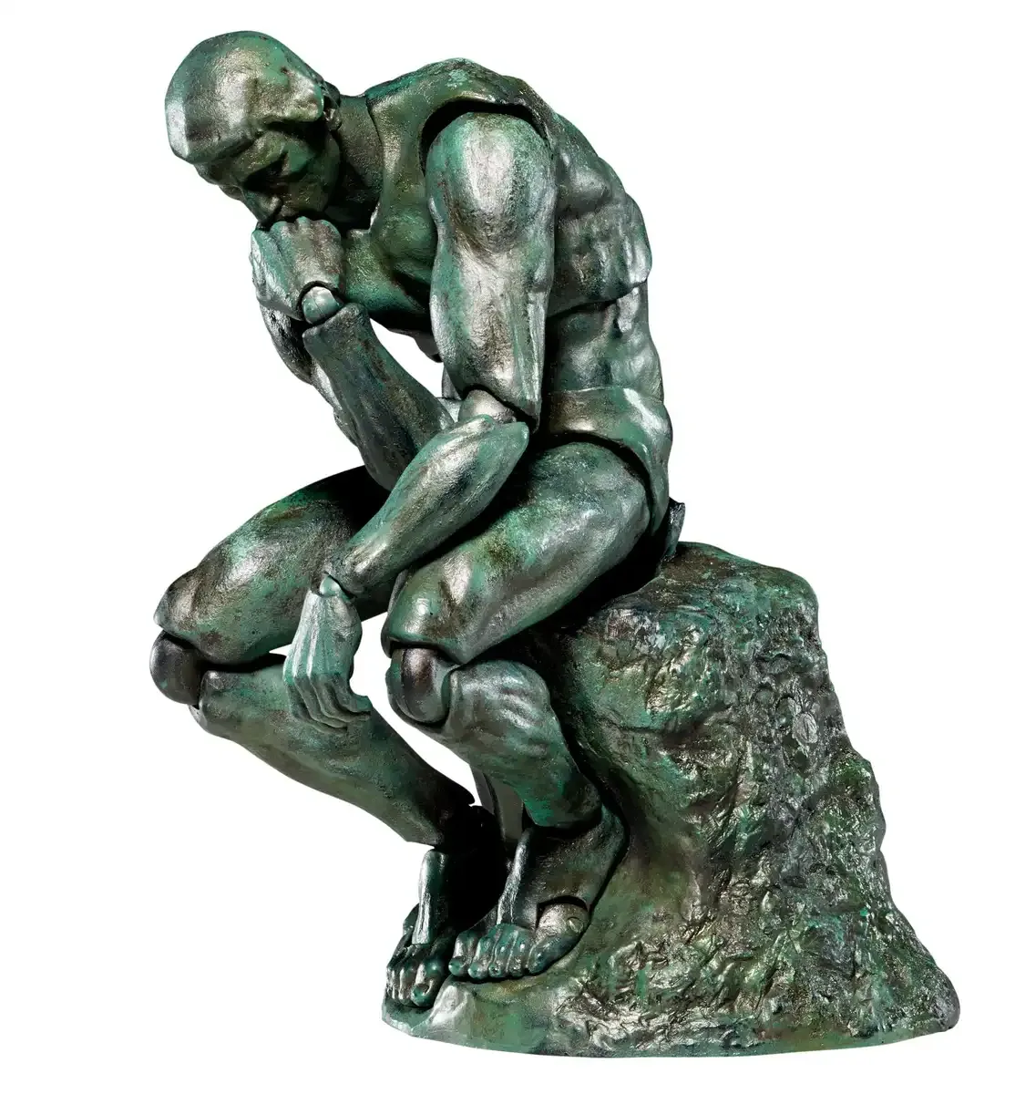FREEing Figma The Thinker Movable Figure Non-Scale Painted PVC ABS