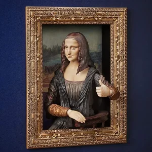 FREEing Max Factory Figma SP-155 The Table Museum Mona Lisa Figure