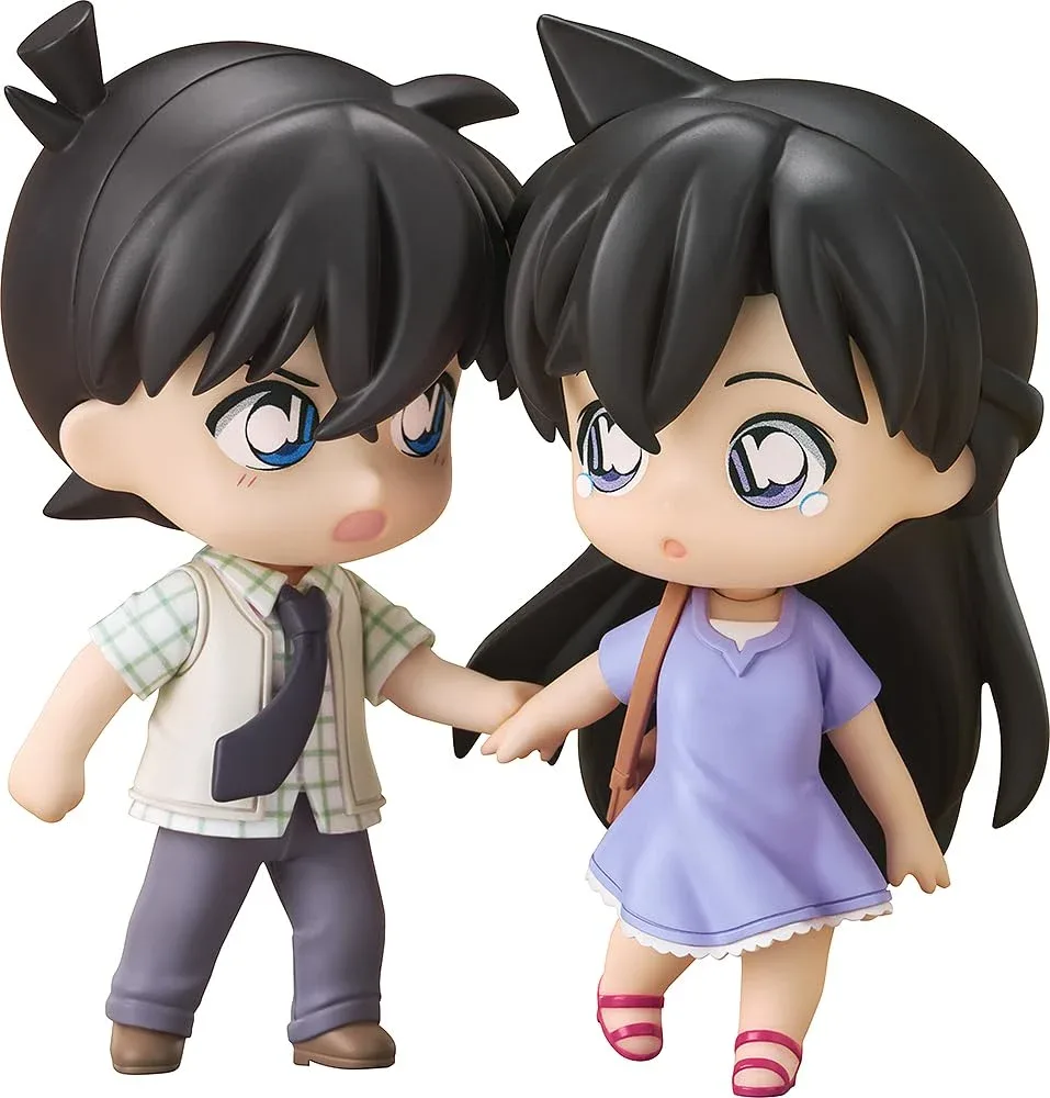 Good Smile Arts Shanghai Detective Conan Shinichi Kudo and Ran Mouri Figures Set