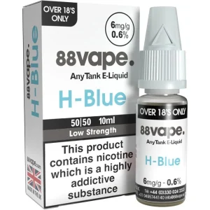 H-blue 88Vape Any Tank e-liquid 10ml