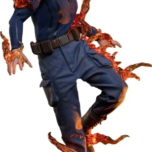 Hot Toys Movie Masterpiece Deadpool Wolverine Human Torch 1/6 Scale Figure