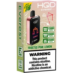 HQD Cuvie Everest 25K: Frosted Pink Lemon