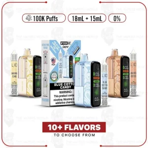 IJoy XP100K Puff Zero Nicotine Disposable Kit/15ml Bottle