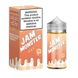 Jam Monster Jam Peach Vape e-Liquid 100mL