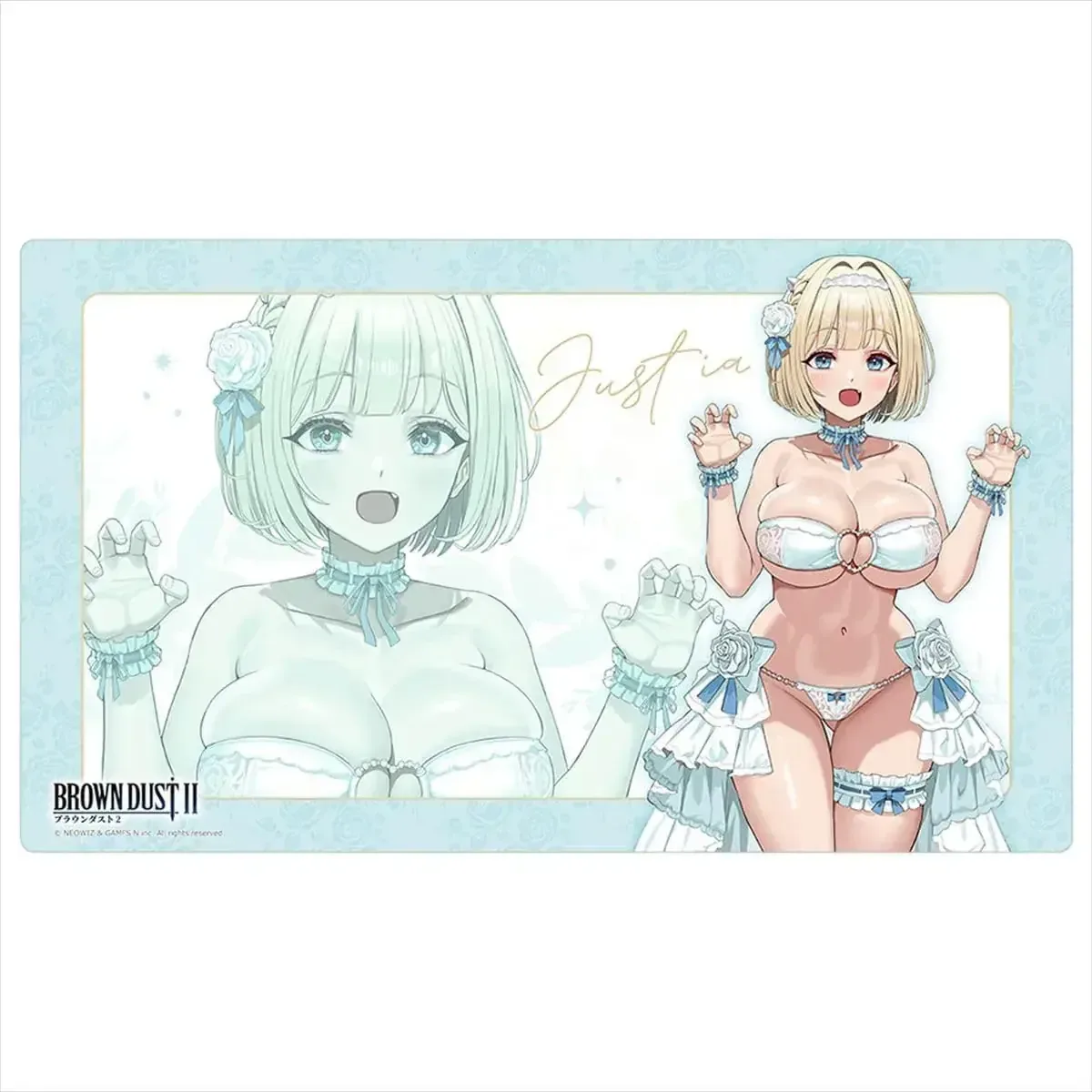 Keith Brown Dust 2 Yustia Wedding Swimsuit Playmat Polyester