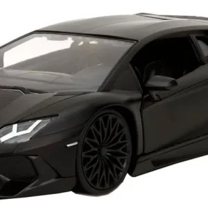 Kyosho 1/24 Scale Lamborghini Aventador SV Black Model - Fast & Furious Series