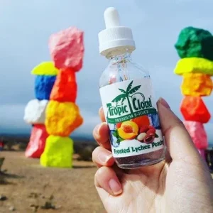 Lychee Peachy 60ML by Tropic Cloud Vape