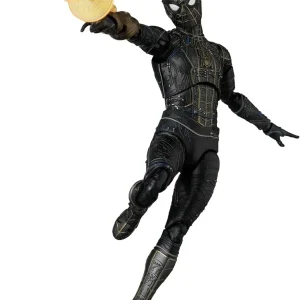 Medicom Toy MAFEX Spider-Man Black Gold Suit Action Figure