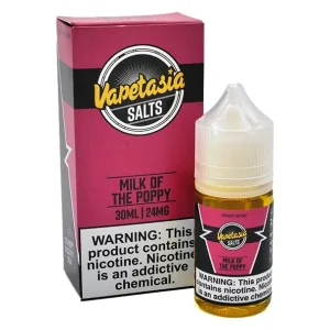 Milk of the Poppy - 24mg - Vapetasia Salts - 30ml