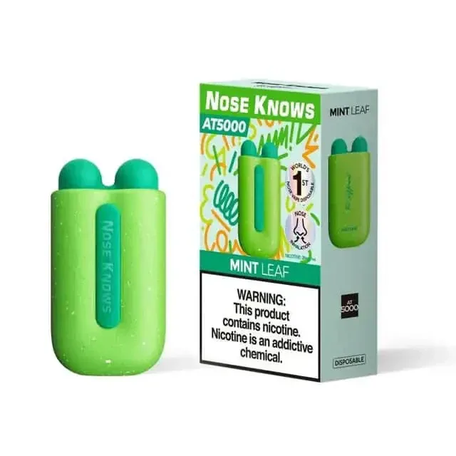 Mint Leaf - Nose Knows AT5000 Disposable Vape