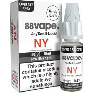 NY 88Vape Any Tank e-liquid 10ml