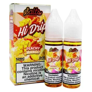 Peachy Mango - 50mg - Hi-Drip Salt - 30mL