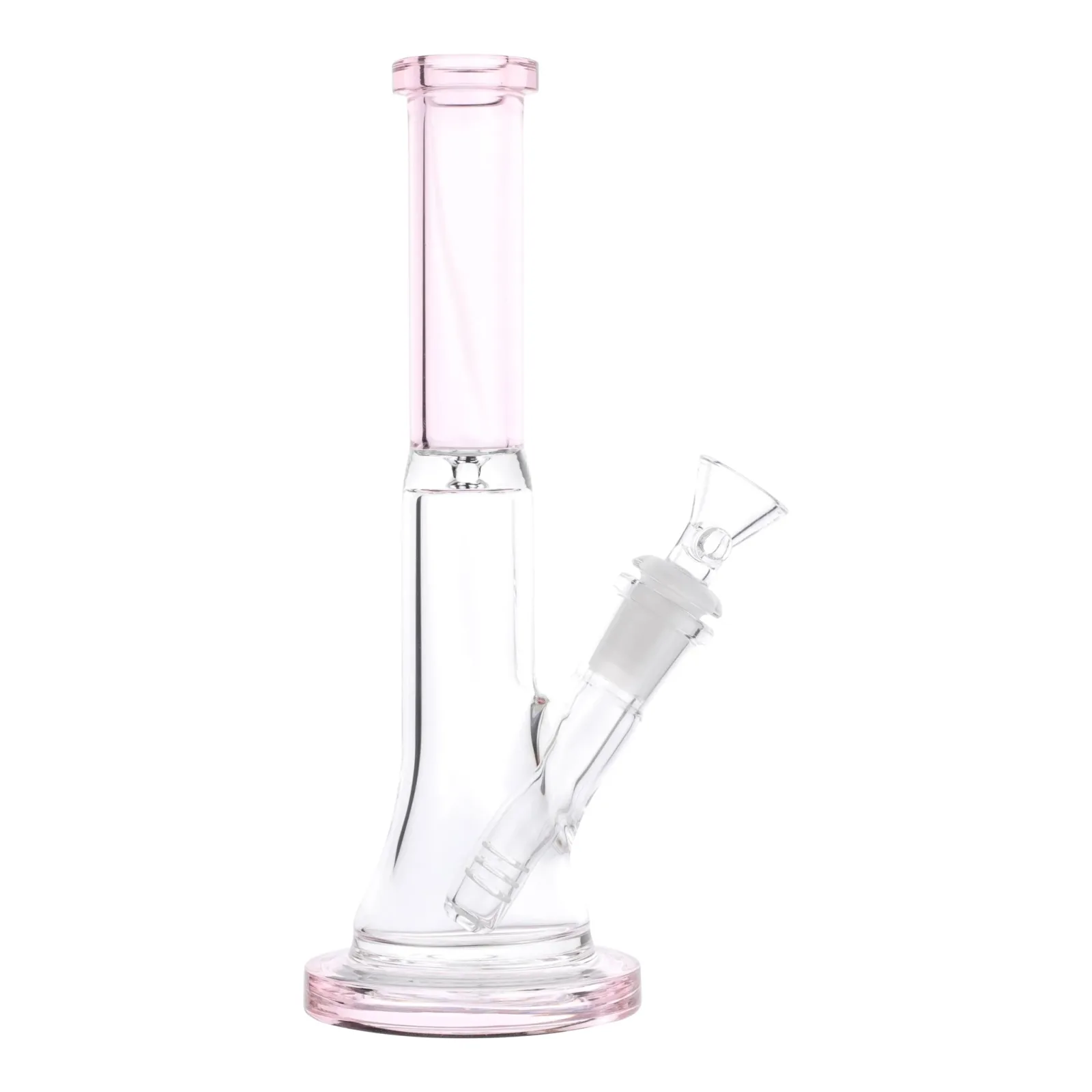 Pink Baseline Beaker Bong - 9in - Image 2