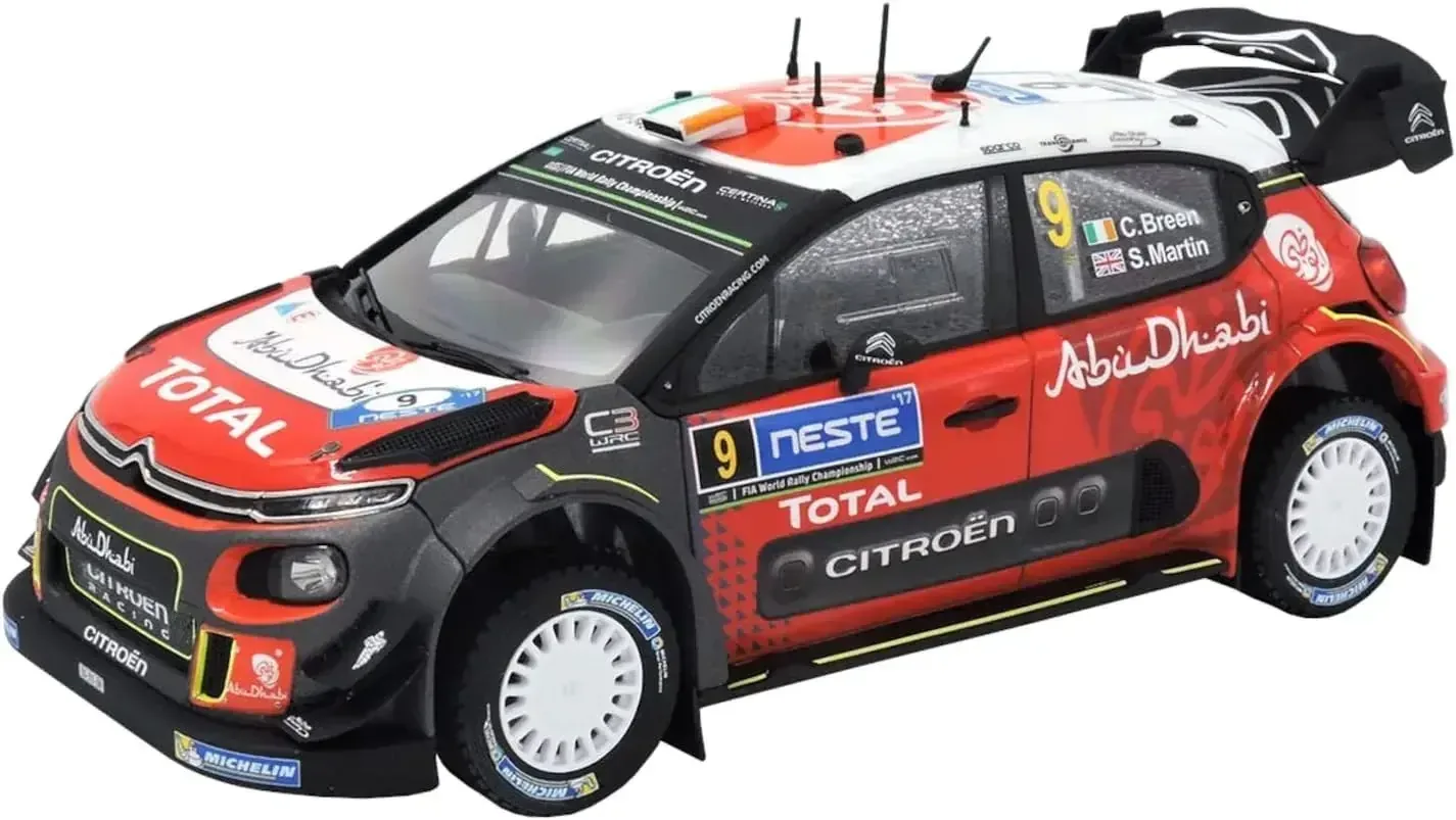 Platz Citroen C3 WRC 2017 Finland Rally Scale Plastic Model Kit