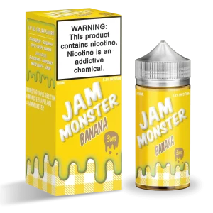 Jam Monster Banana 100ml Vape Juice - 3mg