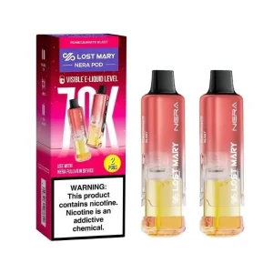 Lost Mary Nera Fullview 70K Disposable Pod (Requires Kit for Use) - Pomegranate Blast