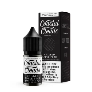 Coastal Clouds Chilled Apple Pear 30ml Nic Salt Vape Juice - 35mg