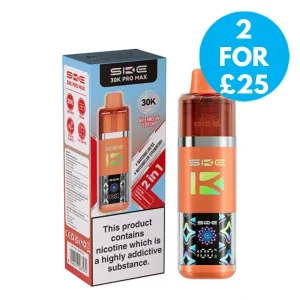 SKE Crystal 30k Pro Max Prefilled Vape Kit 20mg (2%)