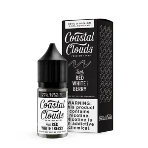 Iced Red White and Berry Salt by Coastal Clouds 30ml