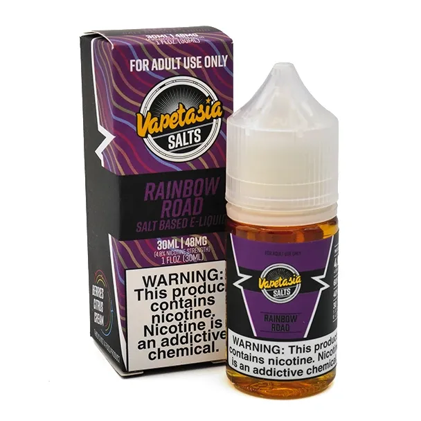 Rainbow Road - 48mg - Vapetasia Salts - 30ml
