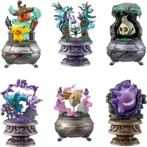 Re-Ment Pokemon Little Night Collection 2 Diorama Figure Set