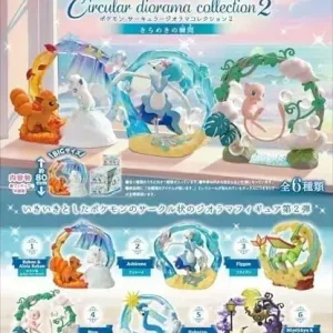 Re-Ment Pokemon Round Display Series 2 Sparkling Moments Box