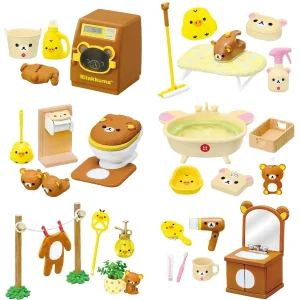 Re-Ment Rilakkuma Room De Sukkiri Iikibun Complete Figure Set Japan Official