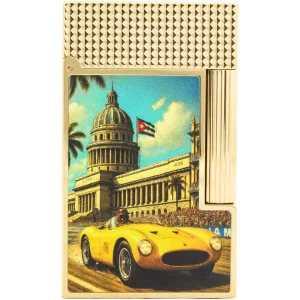 S.T. Dupont Ligne 2 Cuba Lacquered Lighter – Yellow