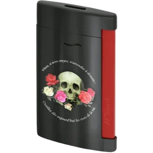 S.T. Dupont Slim 7 Lighter – Black Memento Mori