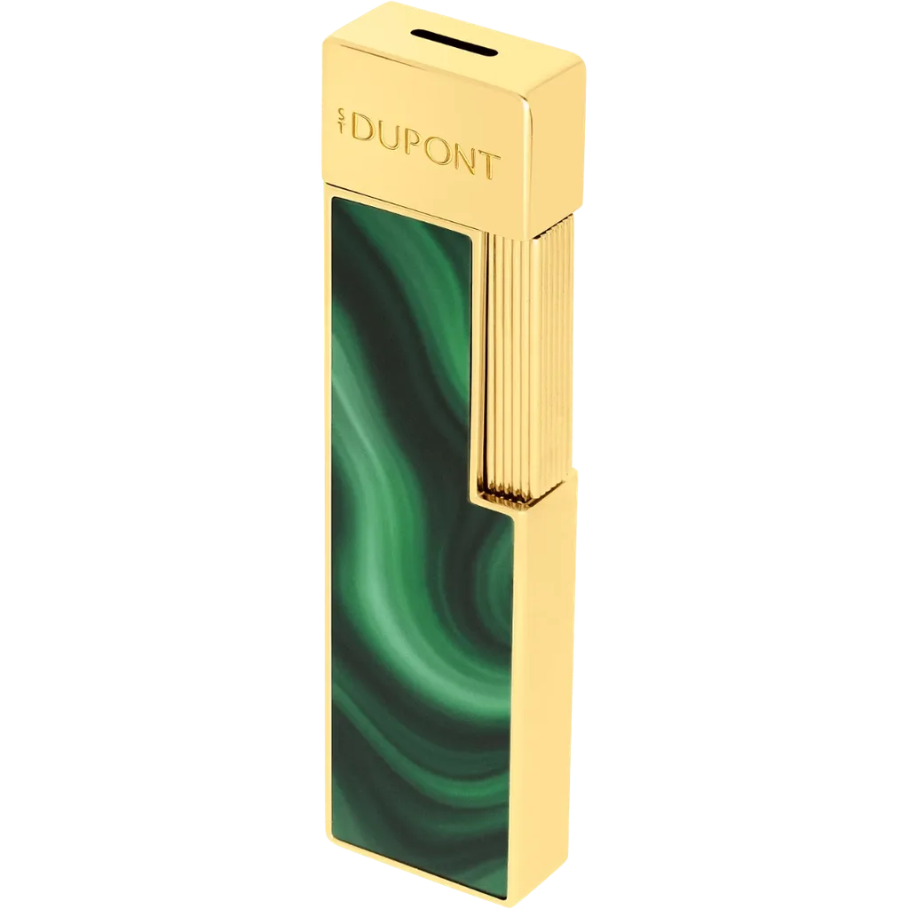 S.T. Dupont Twiggy Géode Lacquered Lighter – Green