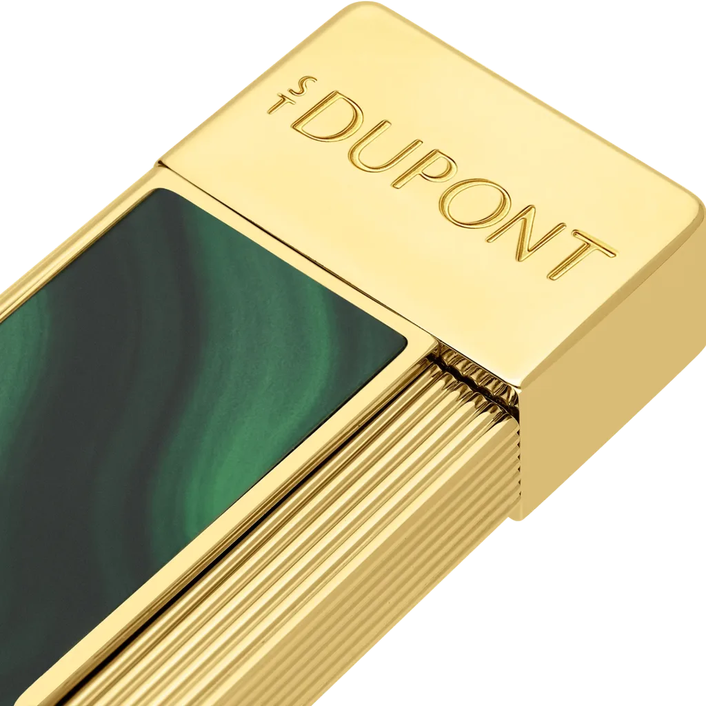 S.T. Dupont Twiggy Géode Lacquered Lighter – Green - Image 2