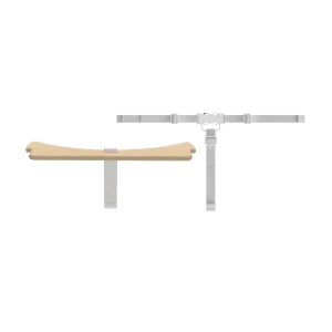 Safety bar for high chair, Natural