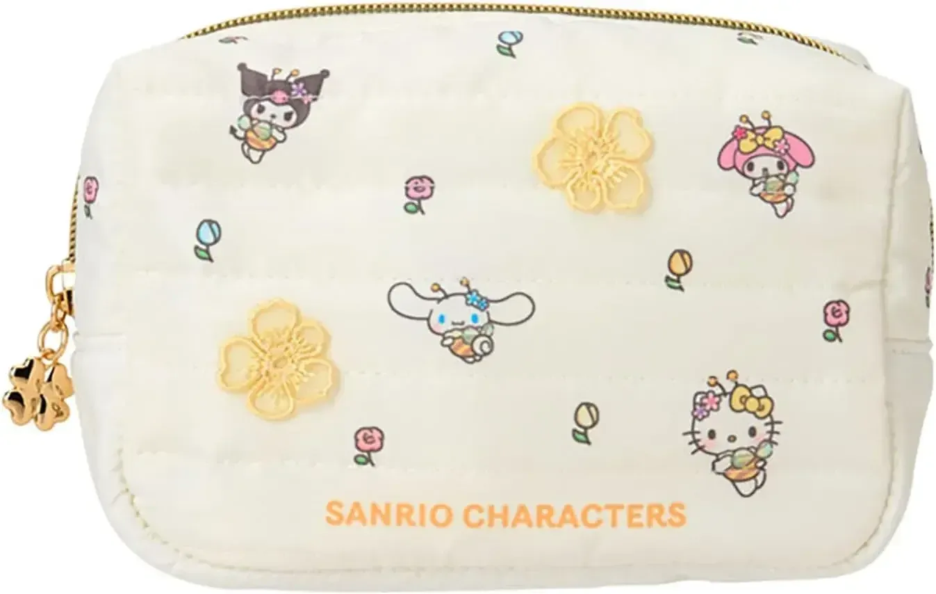Sanrio Characters Spring Hand Pouch & Organizer Case 6.3x4.5in