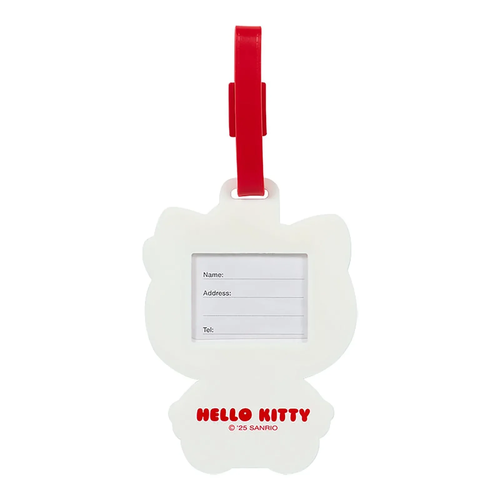Sanrio Hello Kitty Luggage Tag PVC PET with Paper Name Card 679569 - Image 2