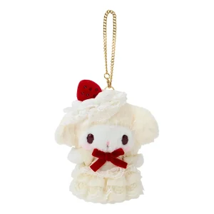 Sanrio My Melody Bag Charm Mascot - Strawberry Sponge Cake Design Japan Official