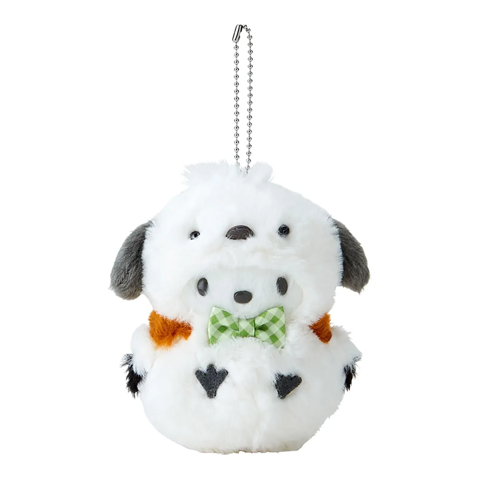 Sanrio Pochacco Plush Keychain Forest Animal Mascot Holder 010651