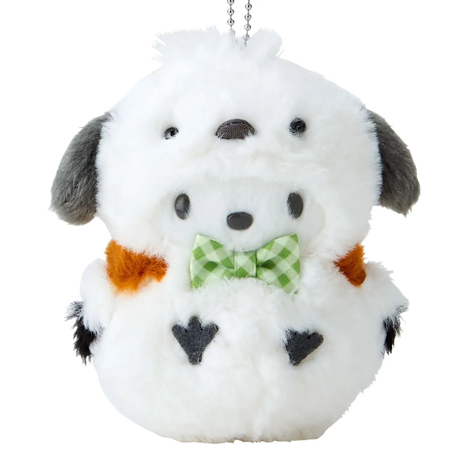 Sanrio Pochacco Plush Keychain Forest Animal Mascot Holder 010651 - Image 2