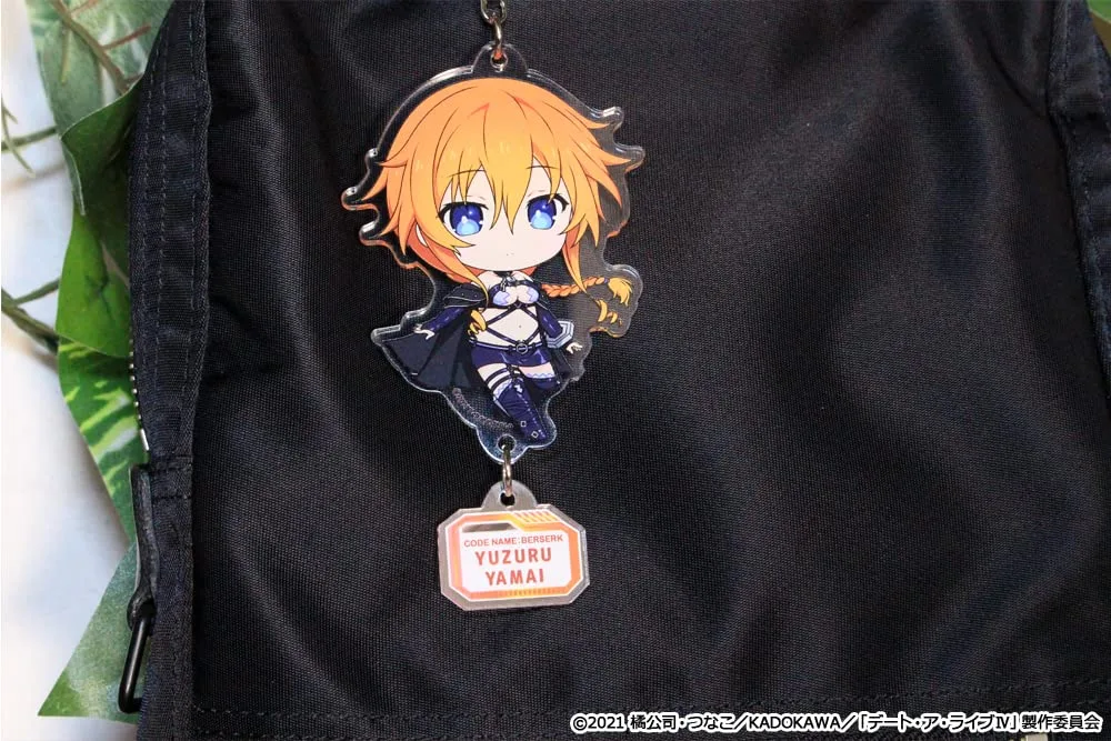 Seasonal Plants Date A Live Yamai Yuzuru Acrylic Keychain Puchichoko - Image 2