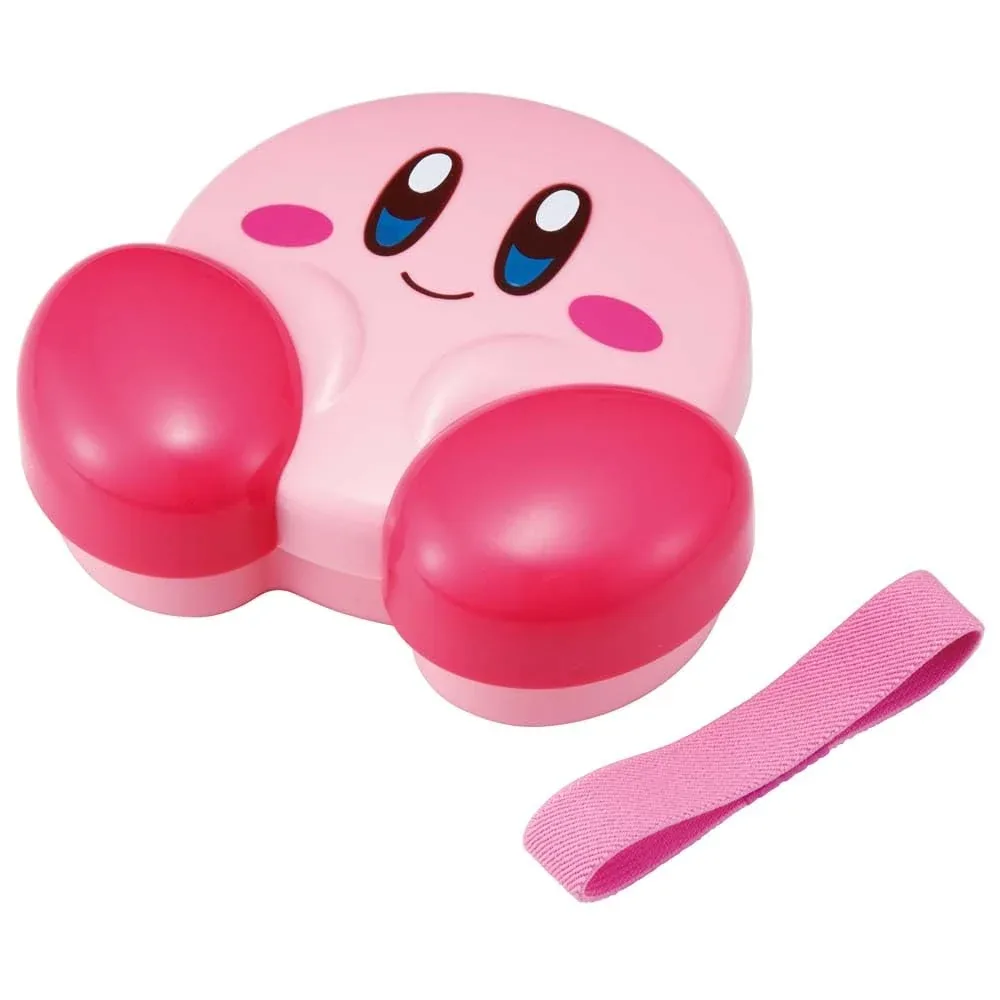Skater Kirby of the Stars 320ml Die-Cut Lunch Box for Kids Bento